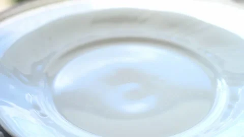 Macaroni Pasta Falling Down in to the pot Slow motion Stock Footage 136364559