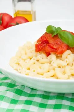 Macaroni pasta Stock Photos