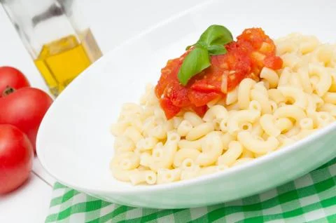 Macaroni pasta Stock Photos