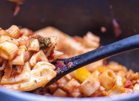 Macaroni pasta Stock Photos