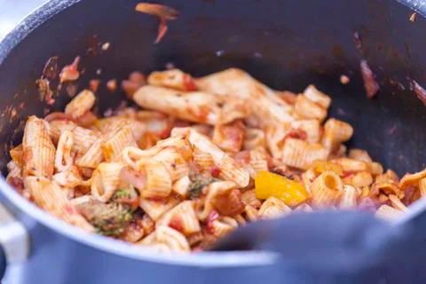 Macaroni pasta Stock Photos