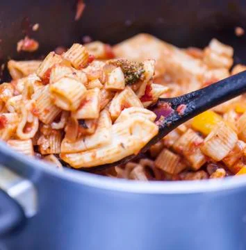 Macaroni pasta Stock Photos