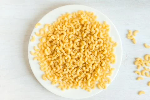 Macaroni Pasta Foto stock