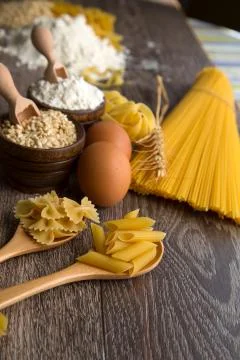 Macaroni Pasta Stock Photos