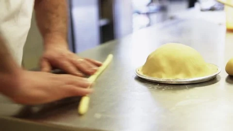 Macaroni pie Stock Footage 76728864