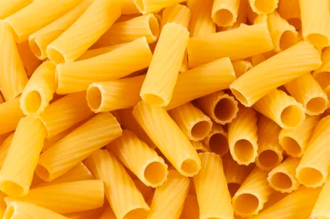 Macaroni raw Stock Photos