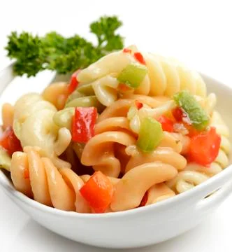 Macaroni salad Stock-Fotos