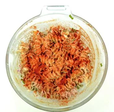 Macaroni salad Stock Photos