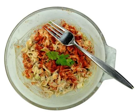 Macaroni salad Stock Photos