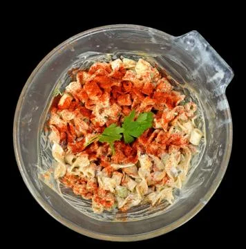 Macaroni salad Stock Photos