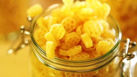 Macaroni in slow motion Stock Footage 72283606