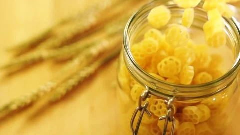 Macaroni in slow motion Stock Footage 72658971