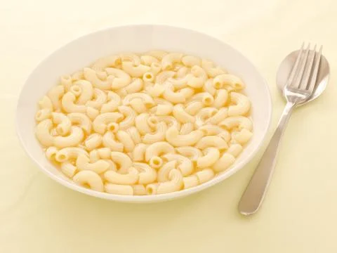Macaroni soup Stock Photos