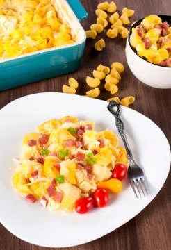 Macaroni time Stock Photos