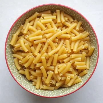 Macaroni Uncooked Stock Photos