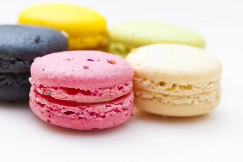 Macarons dessert Stock Photos