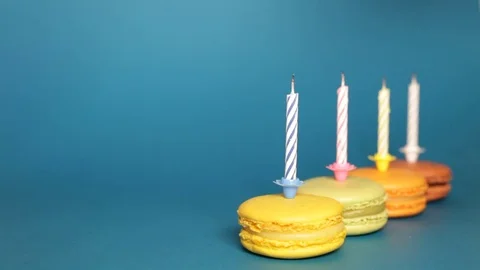 Macarons. Stock Footage 81612447