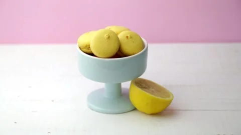 Macarons Stock Footage 143464326