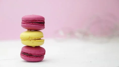 Macarons Stock Footage 143464361