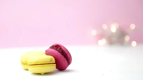 Macarons Stock Footage 143464365
