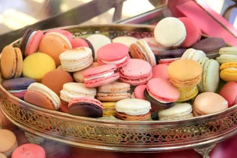 Macarons Stock Photos