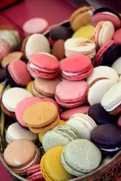 Macarons Stock Photos