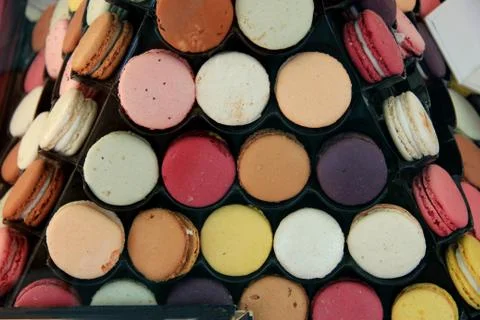 Macarons Stock Photos