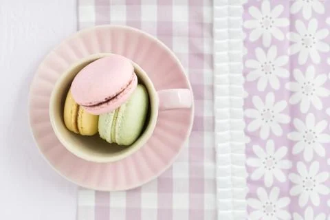 Macarons Stock Photos