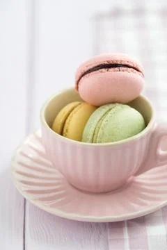 Macarons Stock Photos