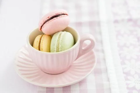 Macarons Stock Photos