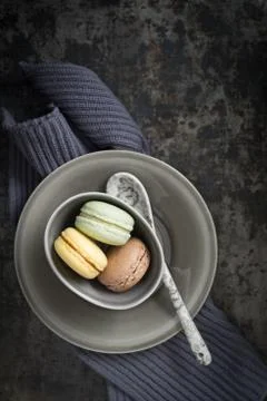 Macarons Stock Photos