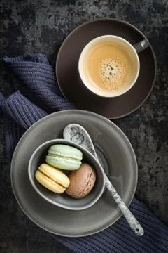 Macarons Stock Photos