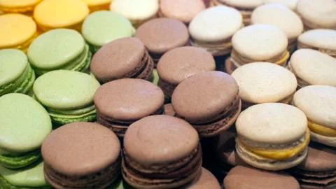 Macarons Stock Photos