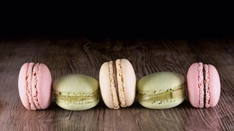 Macarons 스톡 사진