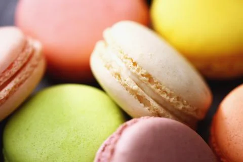 Macarons Stock Photos