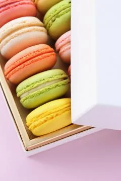 Macarons Fotos Stock