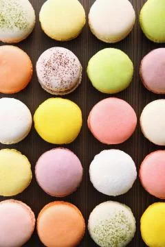Macarons Fotos Stock