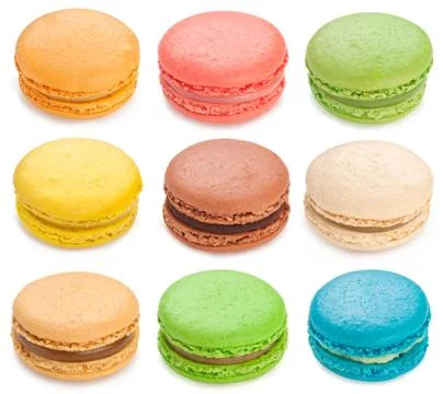 Macarons. Stock Photos