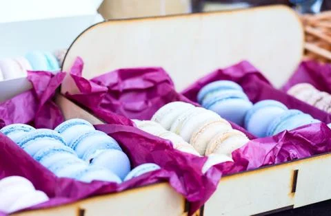 Macarons Stock Photos