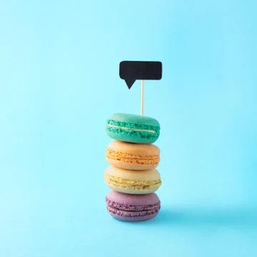 Macarons. Stock Photos