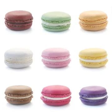 Macarons Stock Photos