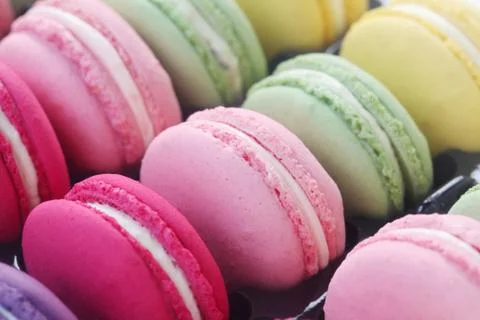 Macarons Stock Photos