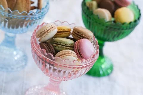 Macarons Stock Photos
