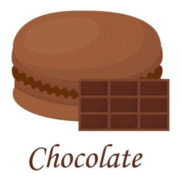 Macaroon cake vector illustration Stock Illustration