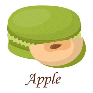 Macaroon cake vector illustration Stock Illustration