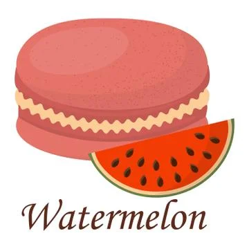 Macaroon cake vector illustration Stockillustratie