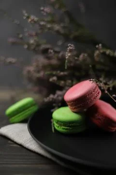 Macaroon cookies  Stockfoto's