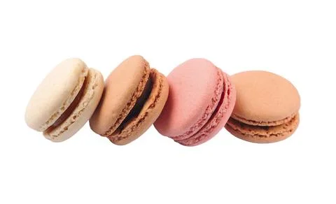 Macaroon cookies Stock Photos