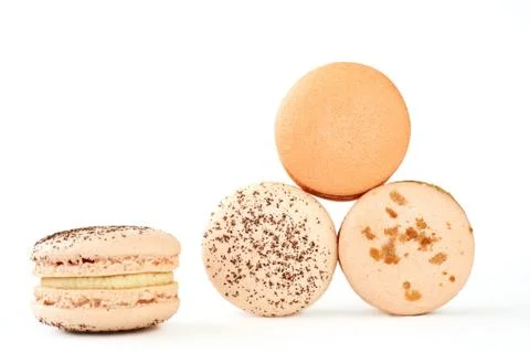 Macaroon desert isolated 스톡 사진