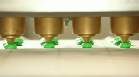 Macaroon dough Video stock 11473418
